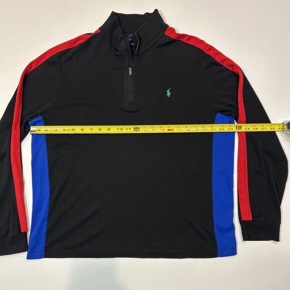 Polo Ralph Lauren Shirt Mens Size XL Pima Soft Touch Quarter Zip Pony - Picture 7 of 12